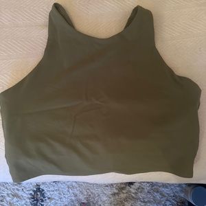 athleta high neck sports bra